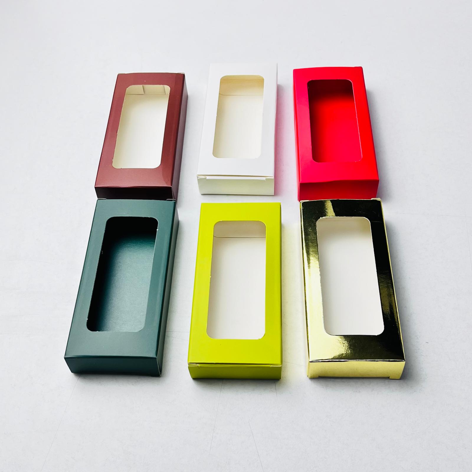 100 Adet Mini Dubai Çikolata Kutusu (5,5x12x2 cm) — ürün görseli