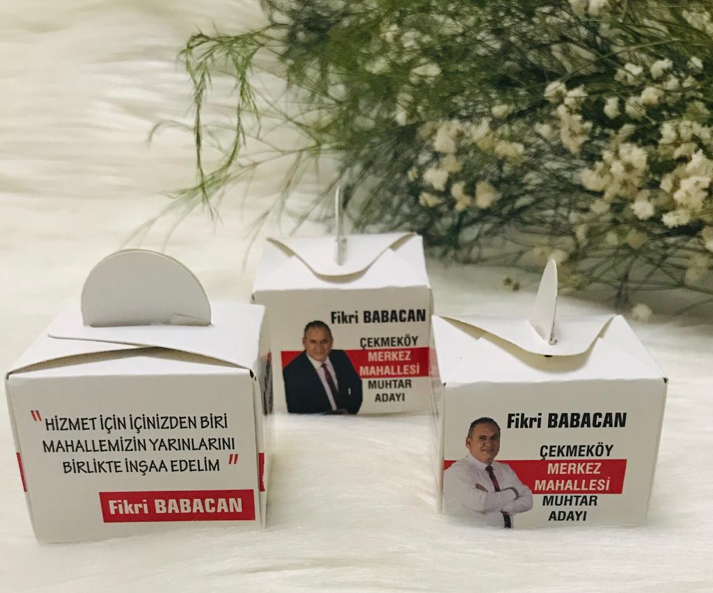 Mini Lokum Kutusu Kurumsala Özel — galeri görseli